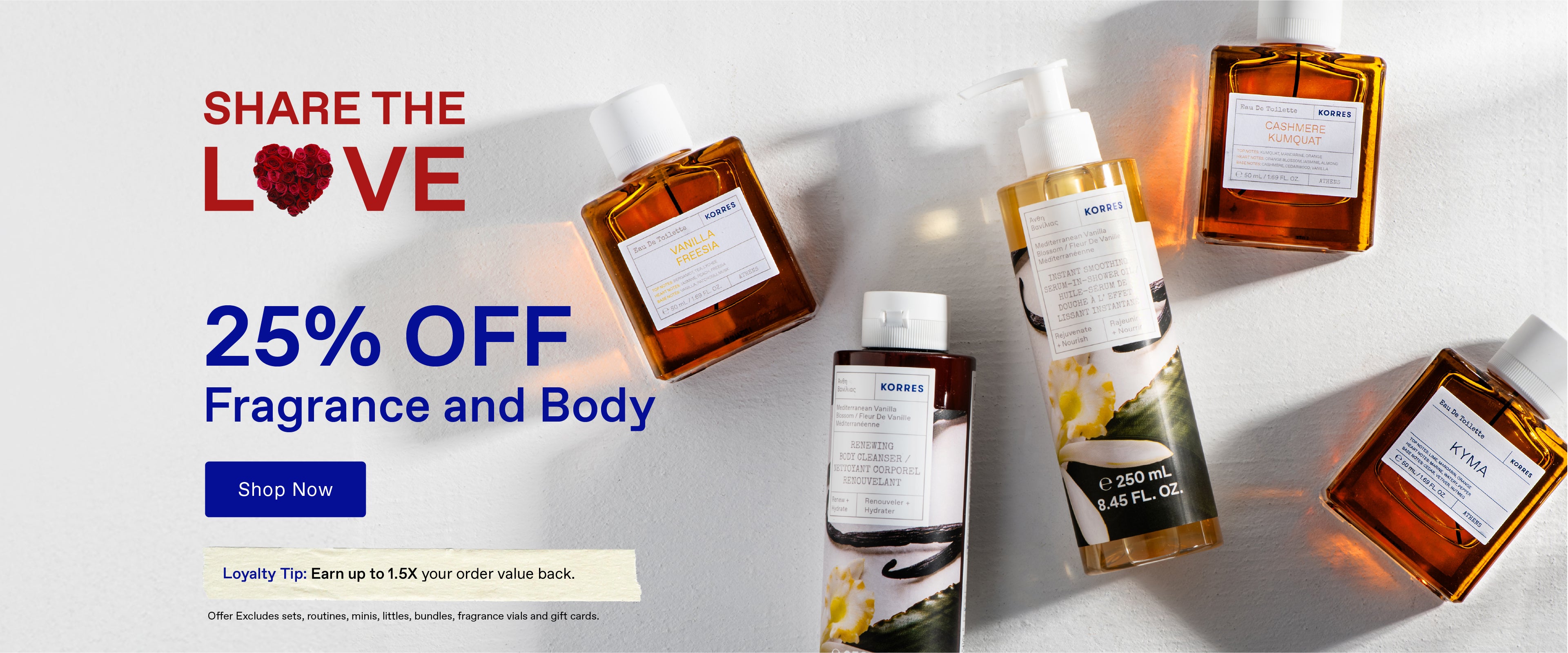 25% OFF Fragrance & Body Care