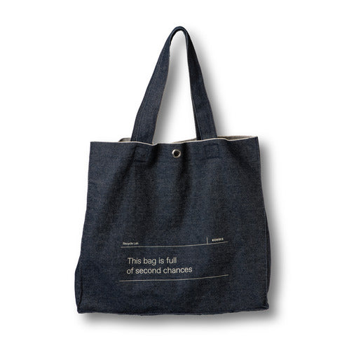 KORRES Recycle Lab Denim Tote Bag