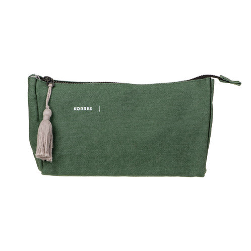 Tassel Cosmetic Bag Sage