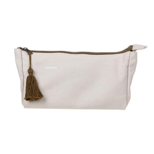 Tassel Cosmetic Bag Canvas